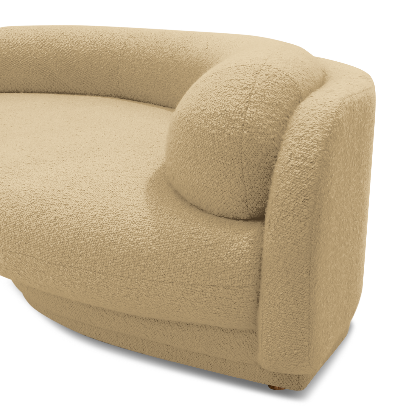 Poet 4 Seat RAF Terminal Sofa - [ Airlie Camel ]