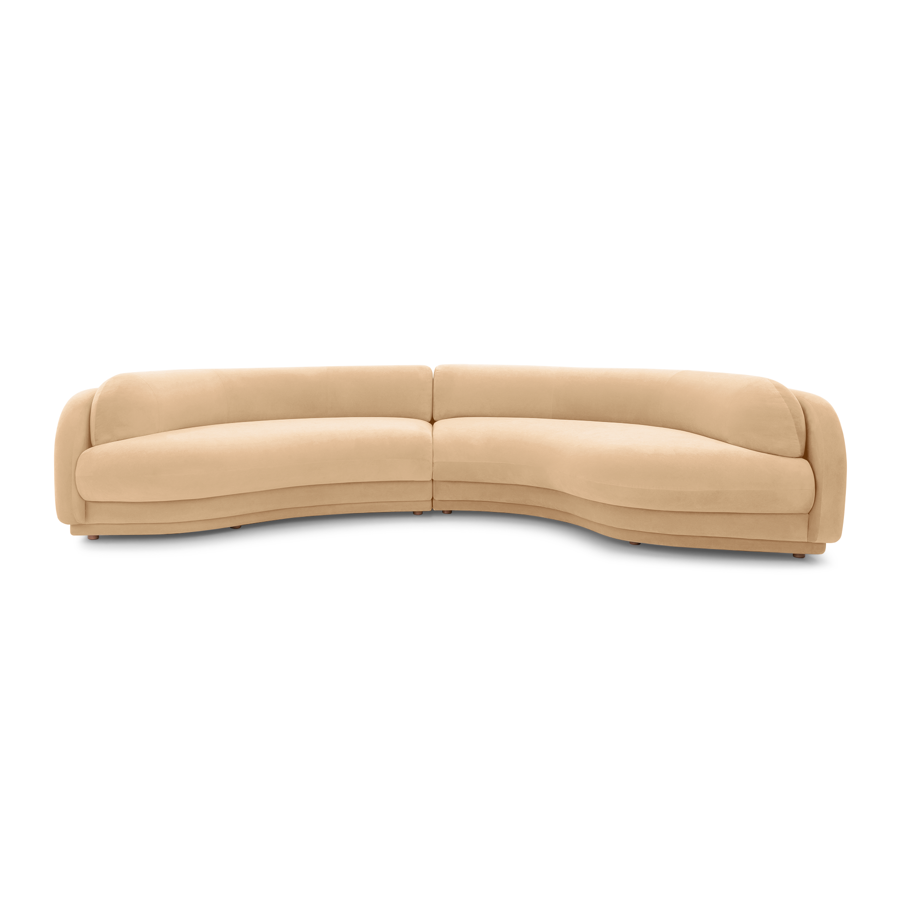 Poet 4 Seat RAF Terminal Sofa - [ Malibu Dune ]