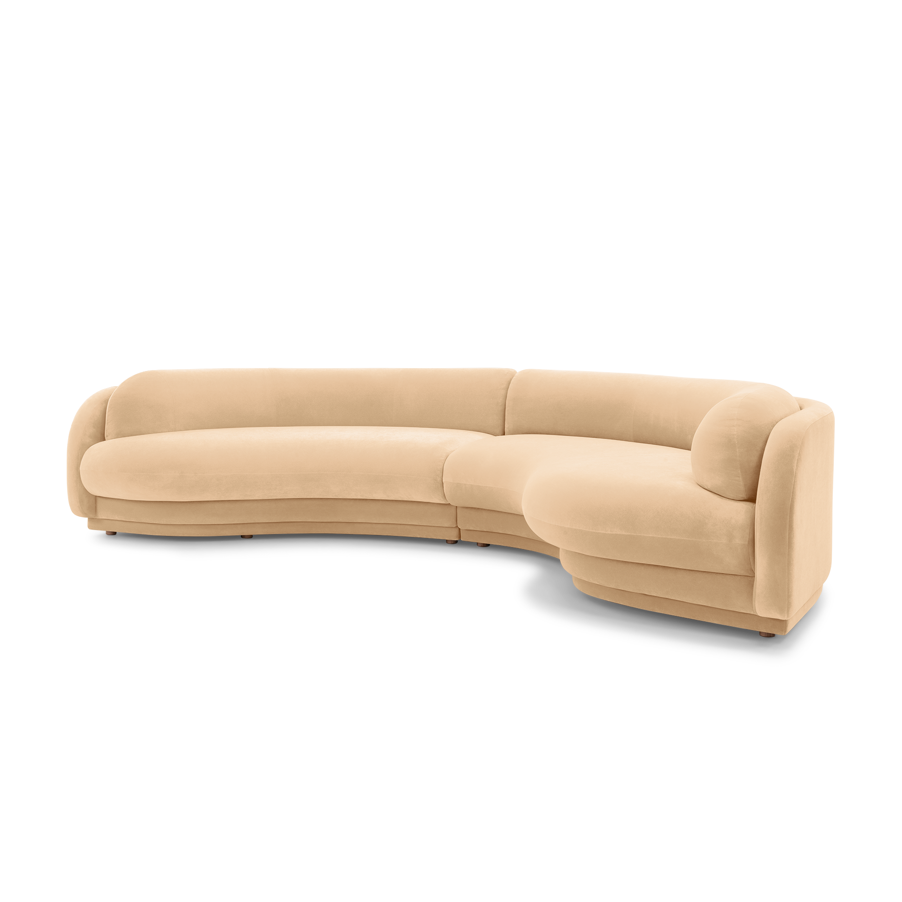 Poet 4 Seat RAF Terminal Sofa - [ Malibu Dune ]