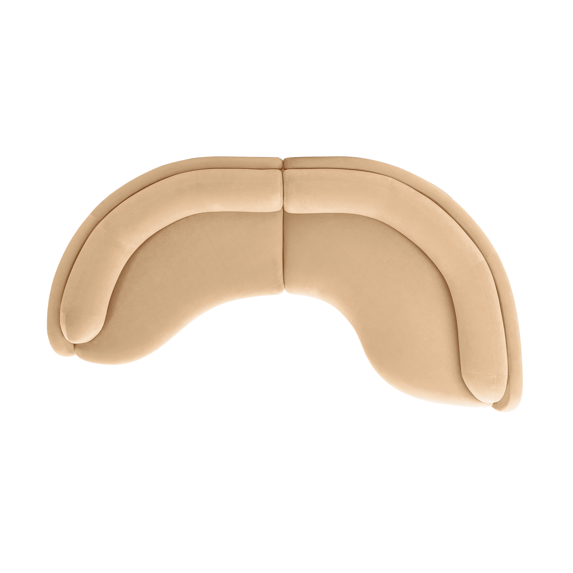 Poet 4 Seat RAF Terminal Sofa - [ Malibu Dune ]