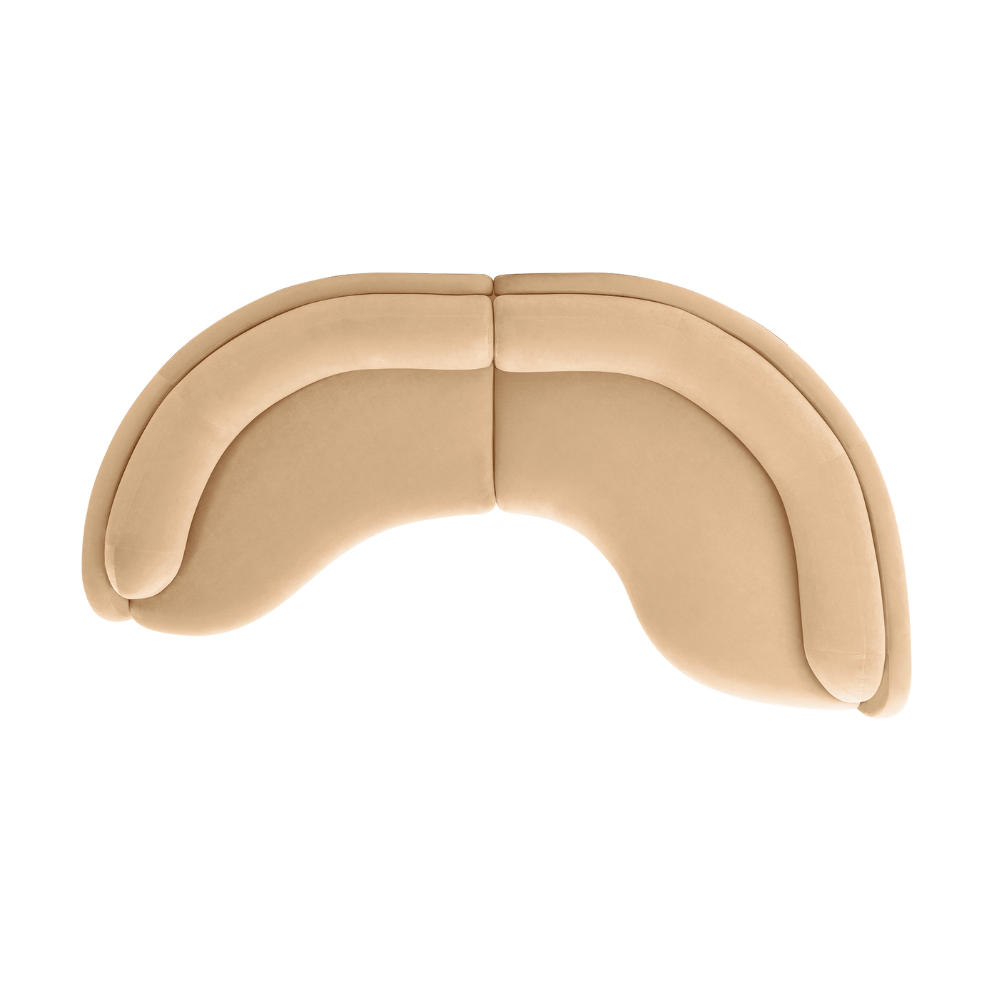 Poet 4 Seat RAF Terminal Sofa - [ Malibu Dune ]