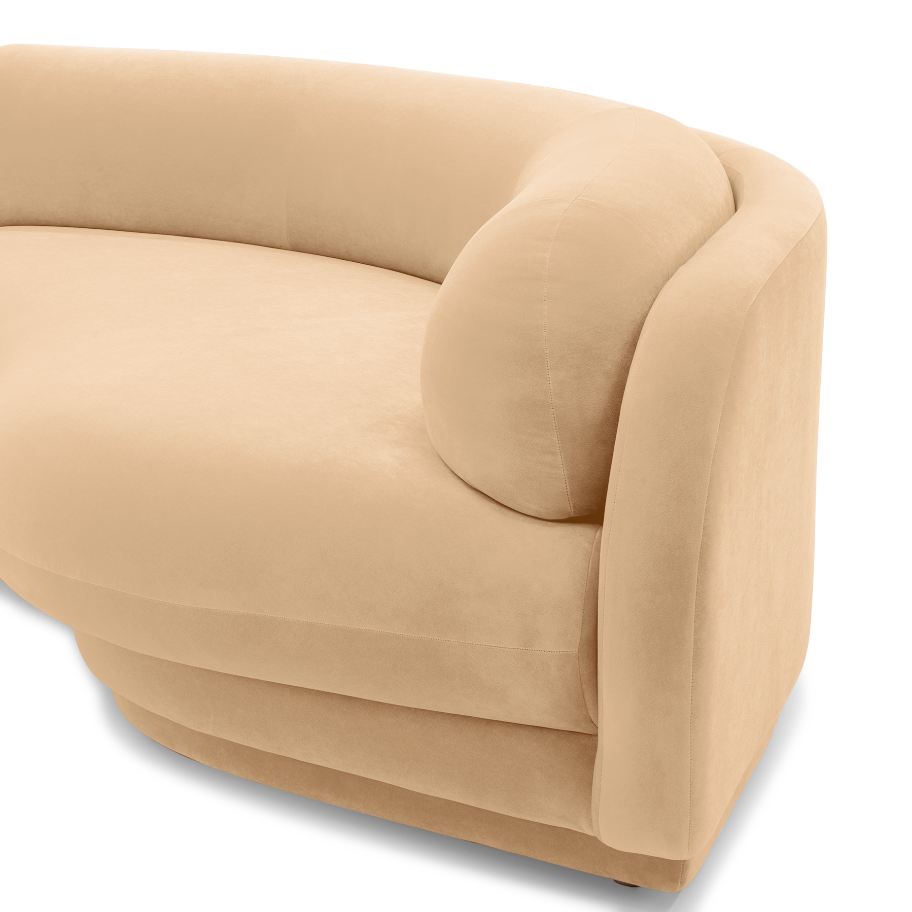 Poet 4 Seat RAF Terminal Sofa - [ Malibu Dune ]