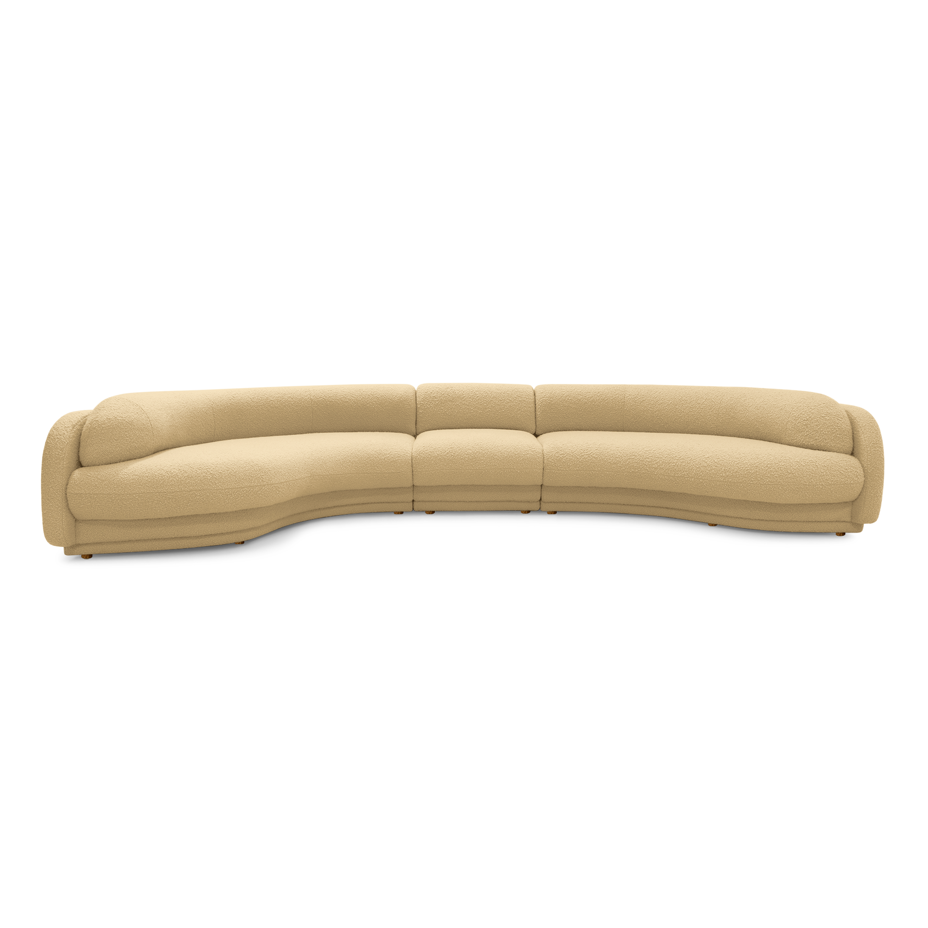 Poet 5 Seat LAF Terminal Sofa - [ Airlie Camel ]
