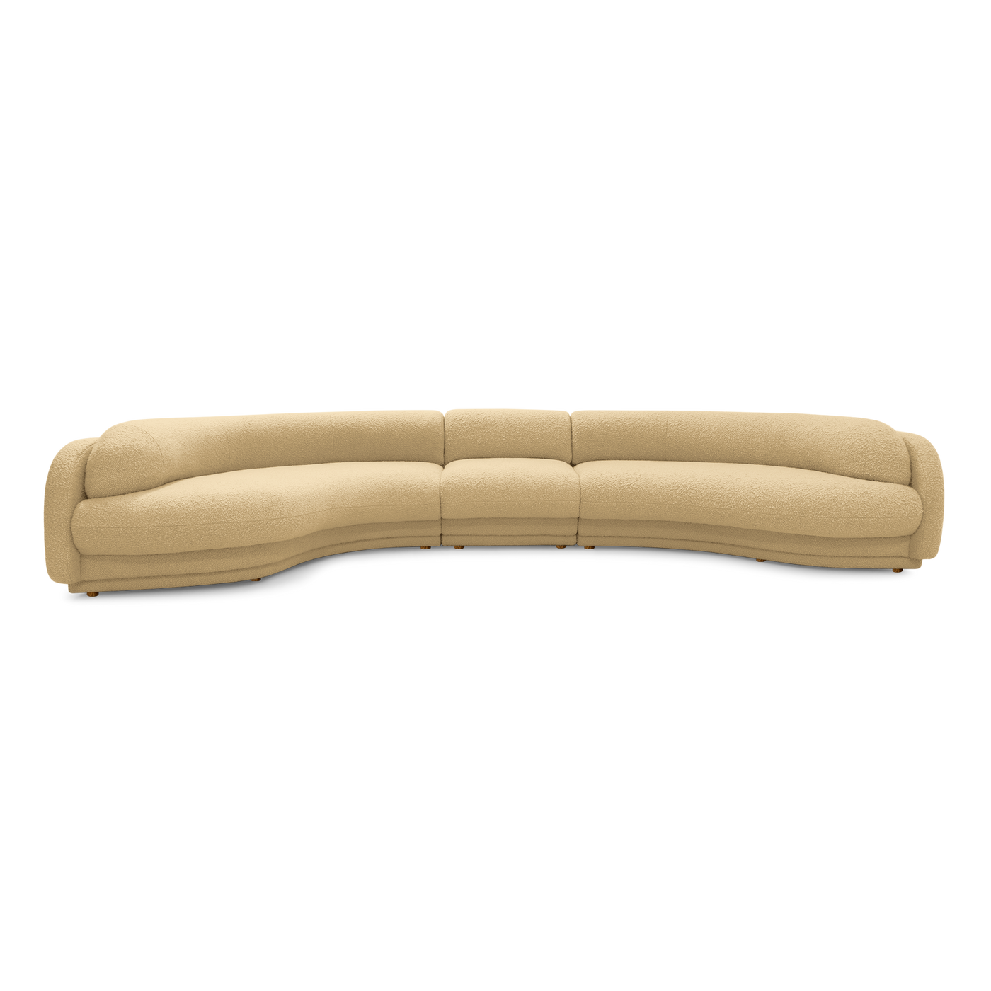 Poet 5 Seat LAF Terminal Sofa - [ Airlie Camel ]