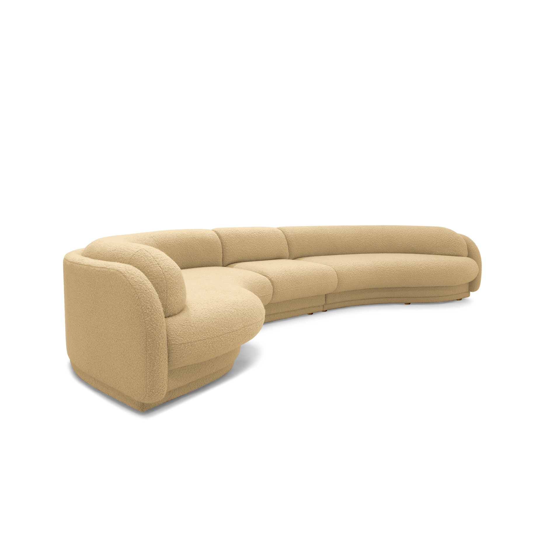 Poet 5 Seat LAF Terminal Sofa - [ Airlie Camel ]
