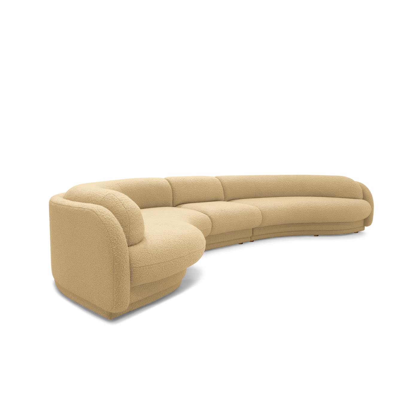 Poet 5 Seat LAF Terminal Sofa - [ Airlie Camel ]