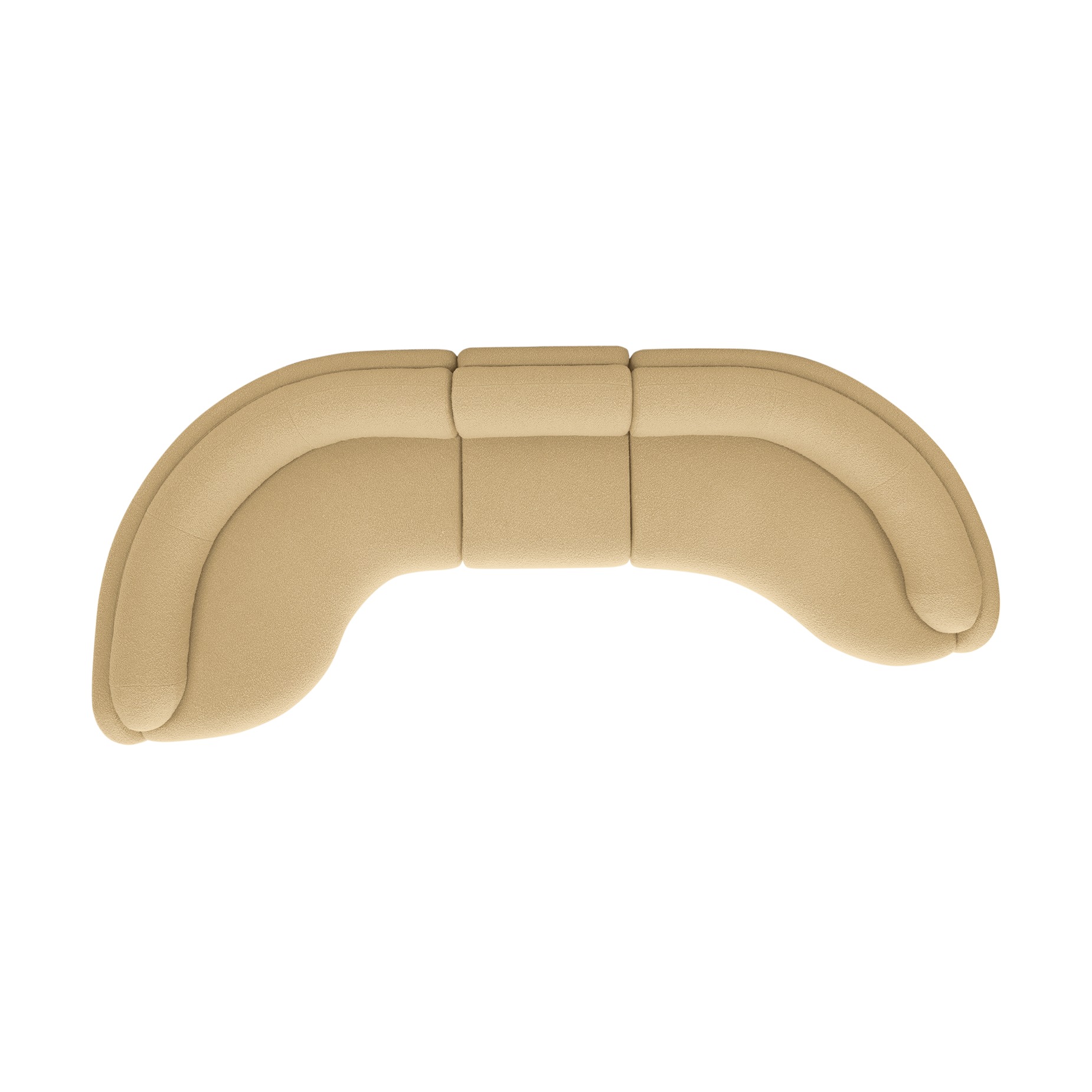 Poet 5 Seat LAF Terminal Sofa - [ Airlie Camel ]