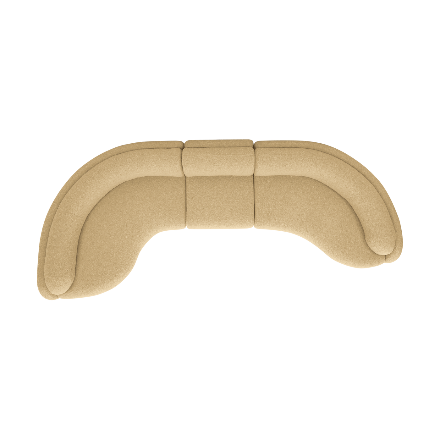 Poet 5 Seat LAF Terminal Sofa - [ Airlie Camel ]