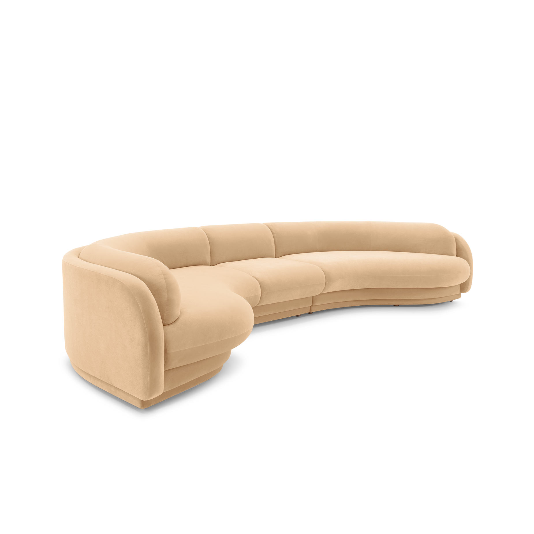 Poet 5 Seat LAF Terminal Sofa - [ Malibu Dune ]