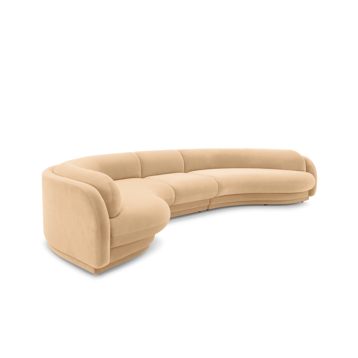 Poet 5 Seat LAF Terminal Sofa - [ Malibu Dune ]