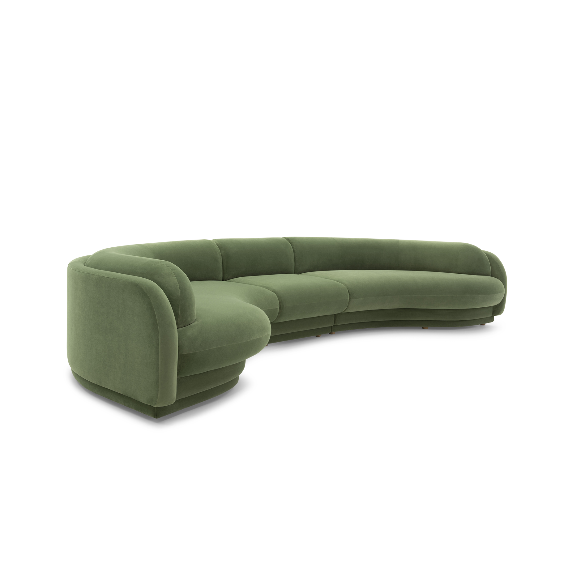 Poet 5 Seat LAF Terminal Sofa - [ Malibu Willow ]