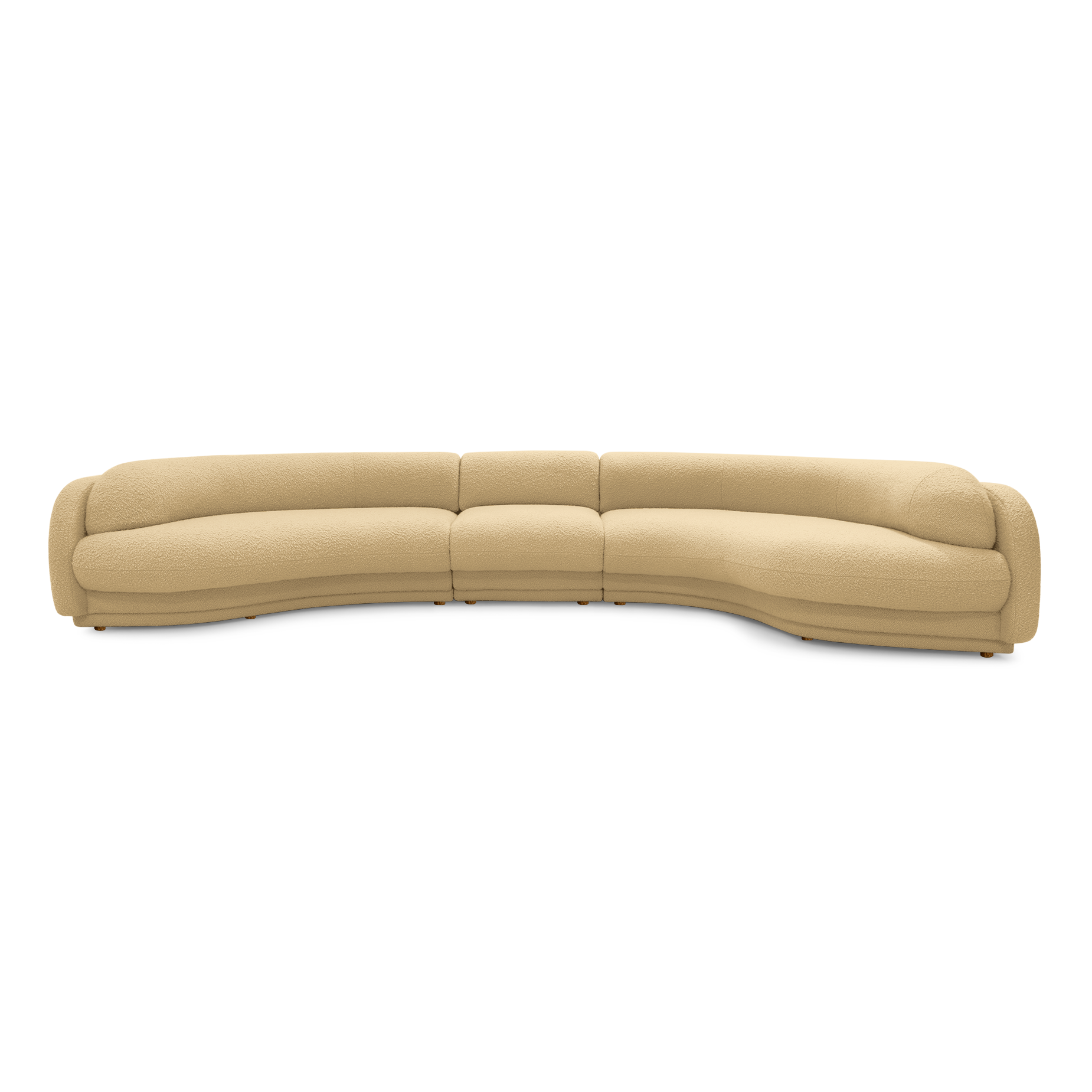 Poet 5 Seat RAF Terminal Sofa - [ Airlie Camel ]