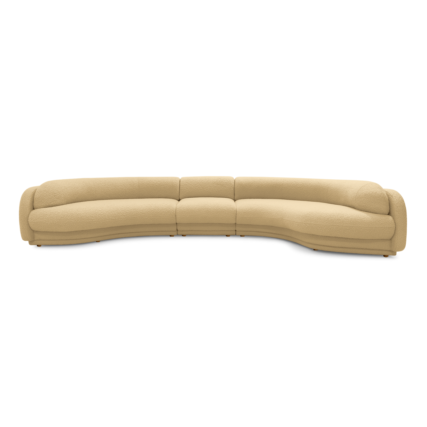 Poet 5 Seat RAF Terminal Sofa - [ Airlie Camel ]