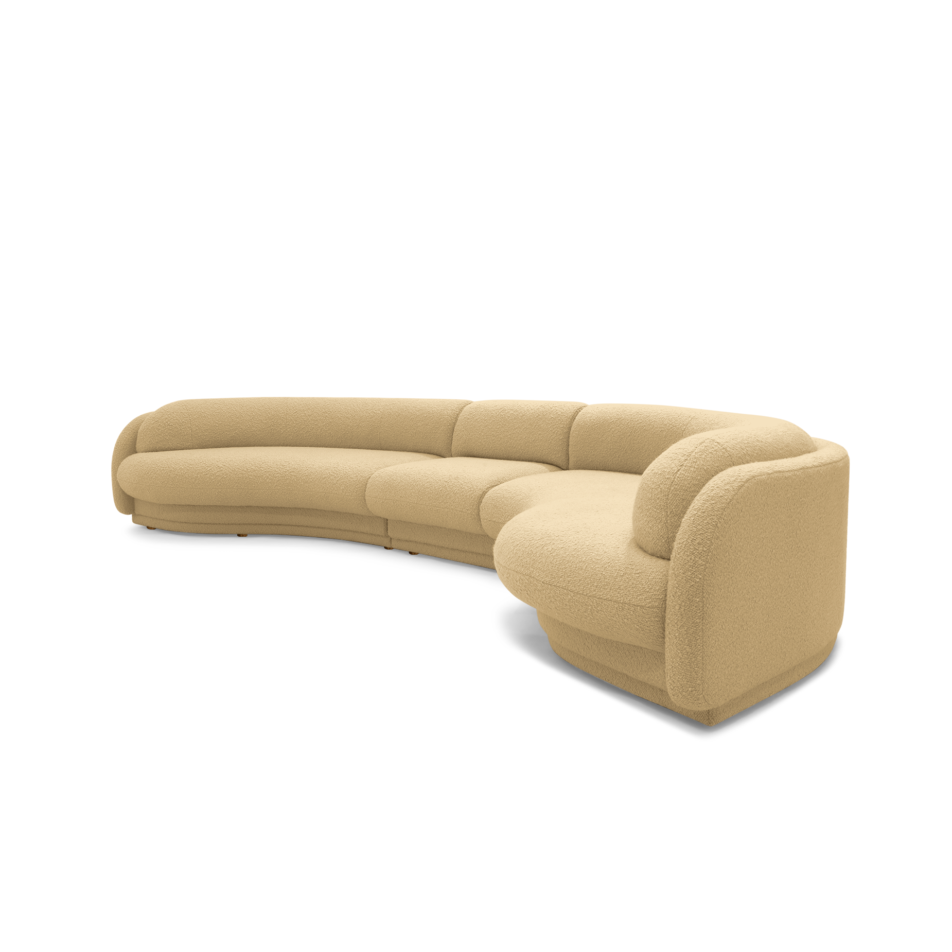 Poet 5 Seat RAF Terminal Sofa - [ Airlie Camel ]