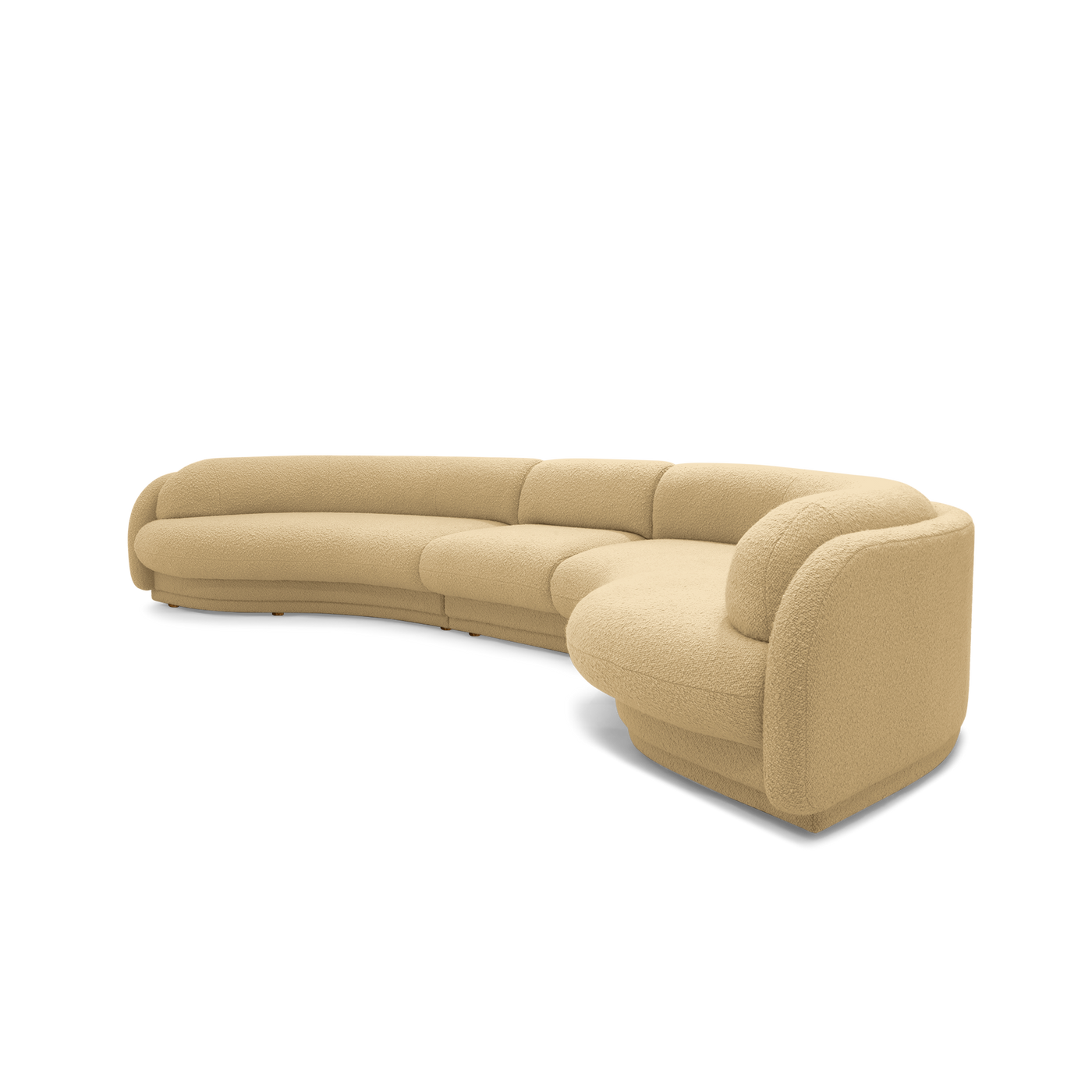 Poet 5 Seat RAF Terminal Sofa - [ Airlie Camel ]