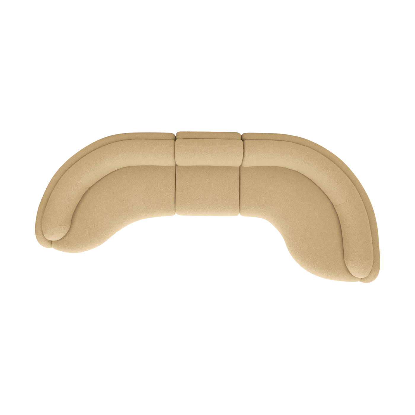 Poet 5 Seat RAF Terminal Sofa - [ Airlie Camel ]