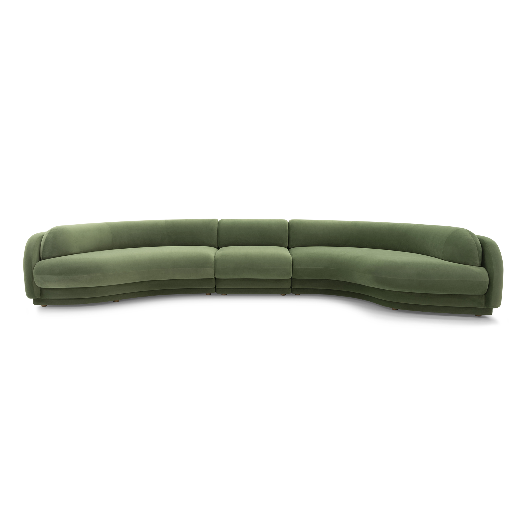 Poet 5 Seat RAF Terminal Sofa - [ Malibu Willow ]