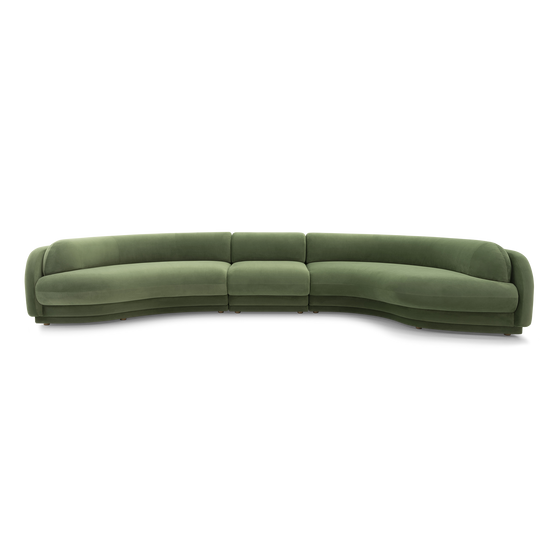 Poet 5 Seat RAF Terminal Sofa - [ Malibu Willow ]