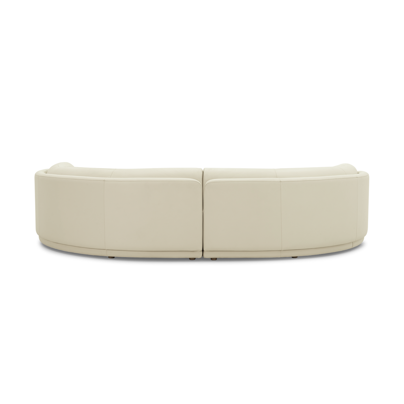 Poet Leather 4 Seat RAF Terminal Sofa - [ Simpson Cream ]
