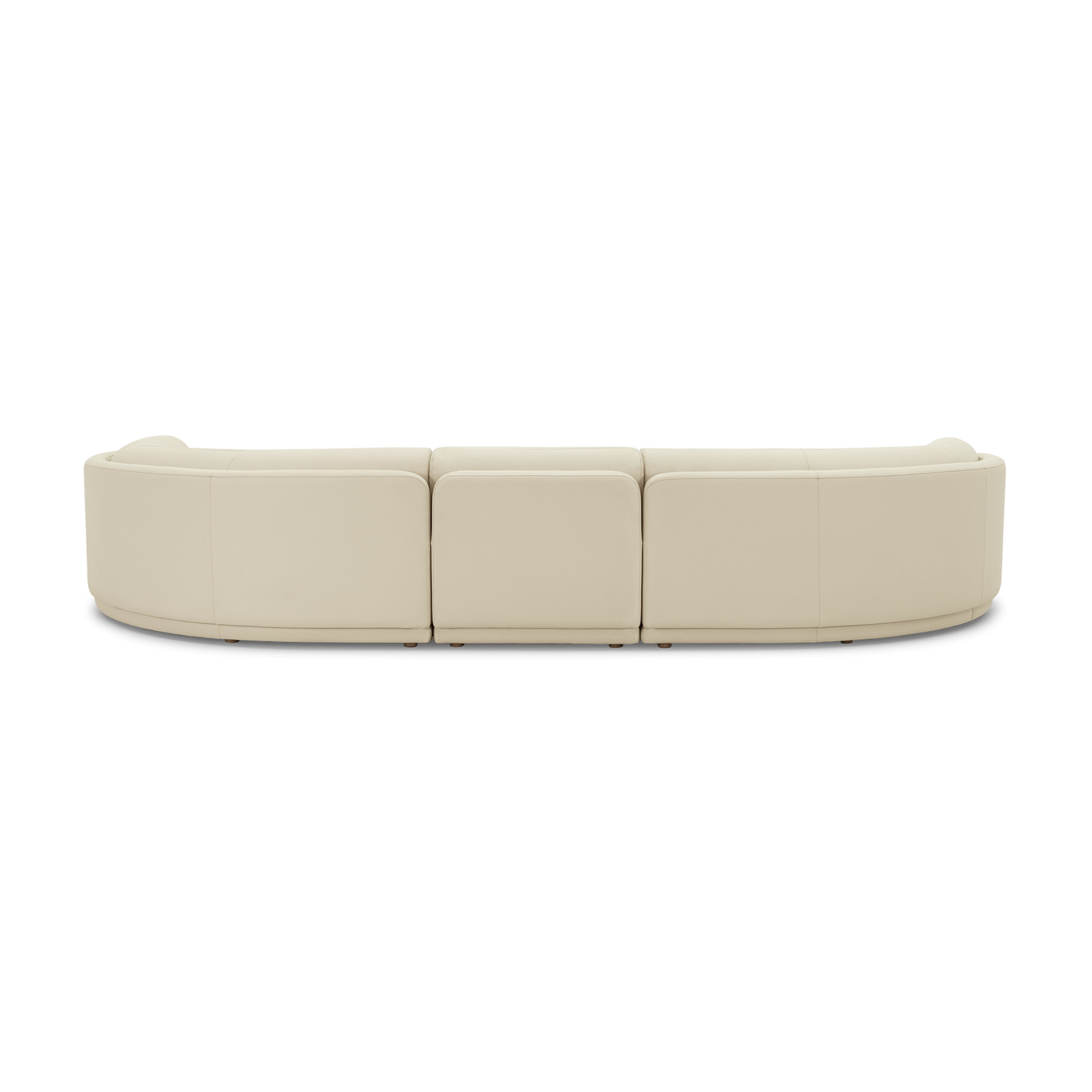 Poet Leather 5 Seat RAF Terminal Sofa - [ Simpson Cream ]