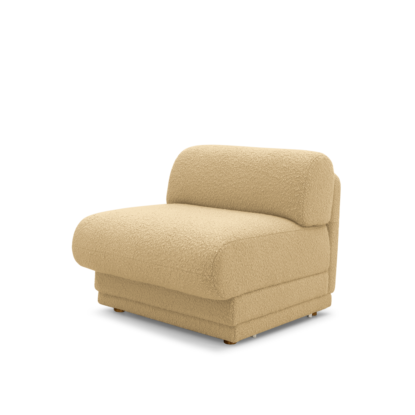 Poet Armless Modular Piece - [ Airlie Camel ]