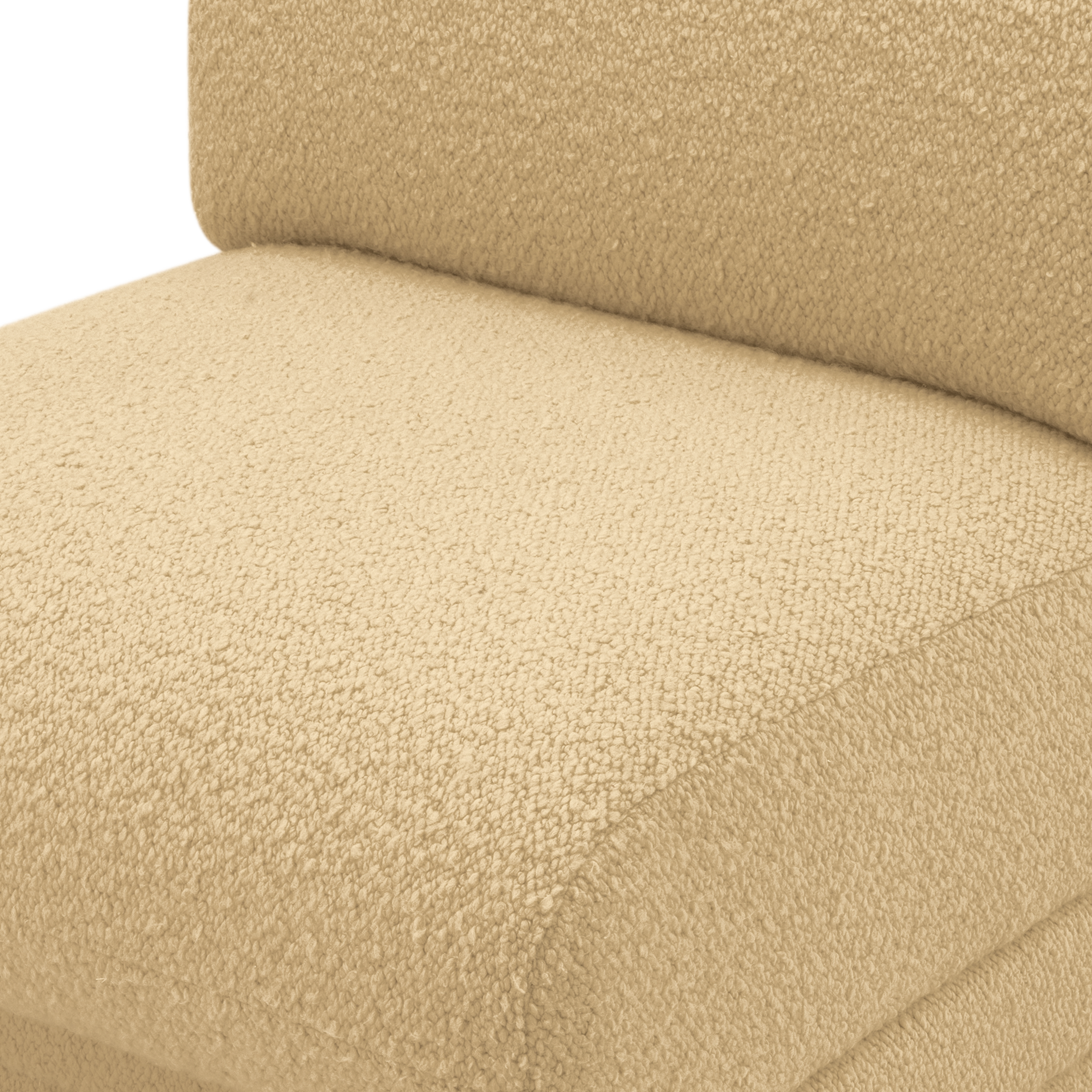 Poet Armless Modular Piece - [ Airlie Camel ]