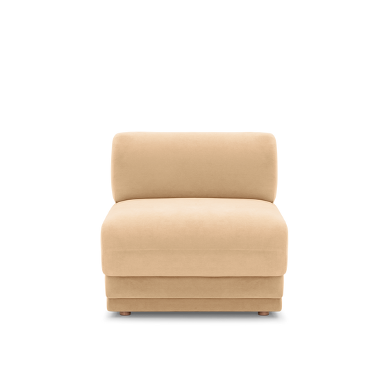 Poet Armless Modular Piece - [ Malibu Dune ]