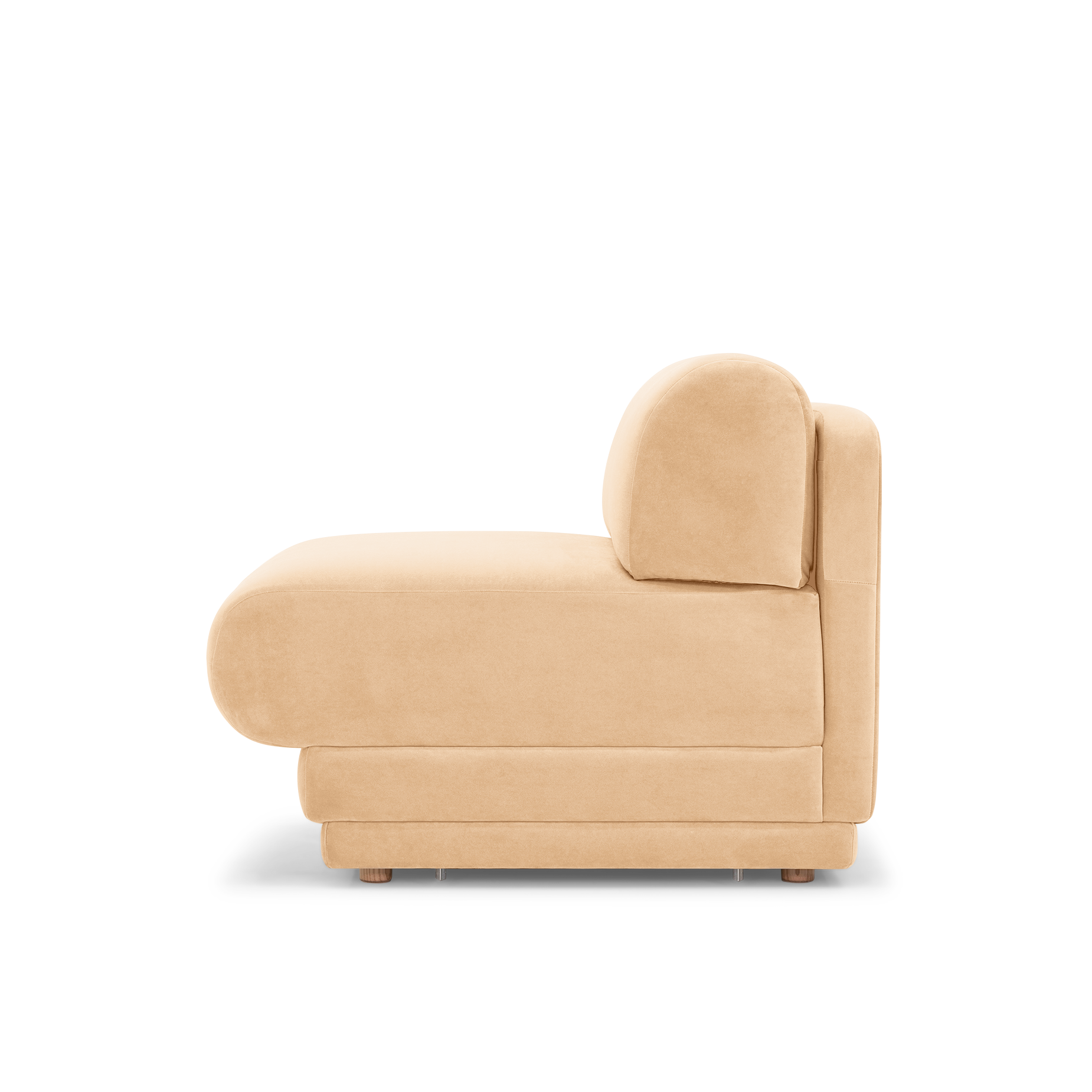 Poet Armless Modular Piece - [ Malibu Dune ]