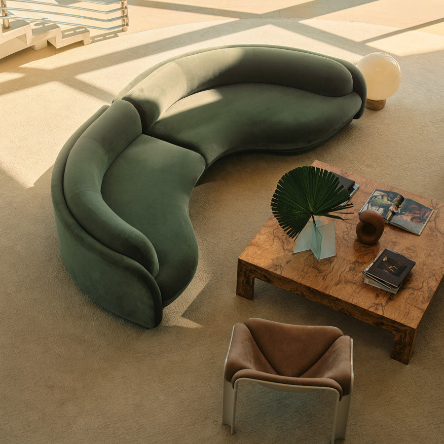 Poet 4 Seat RAF Terminal Sofa - [ Malibu Willow ]