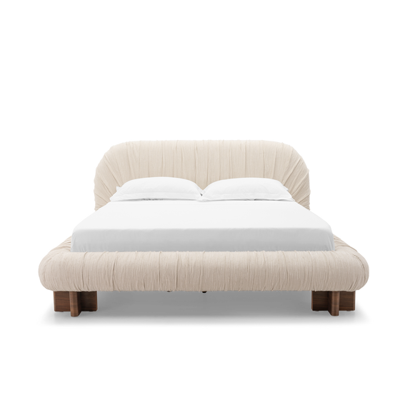 Rem Queen Bed - [ Scala Chalk ]