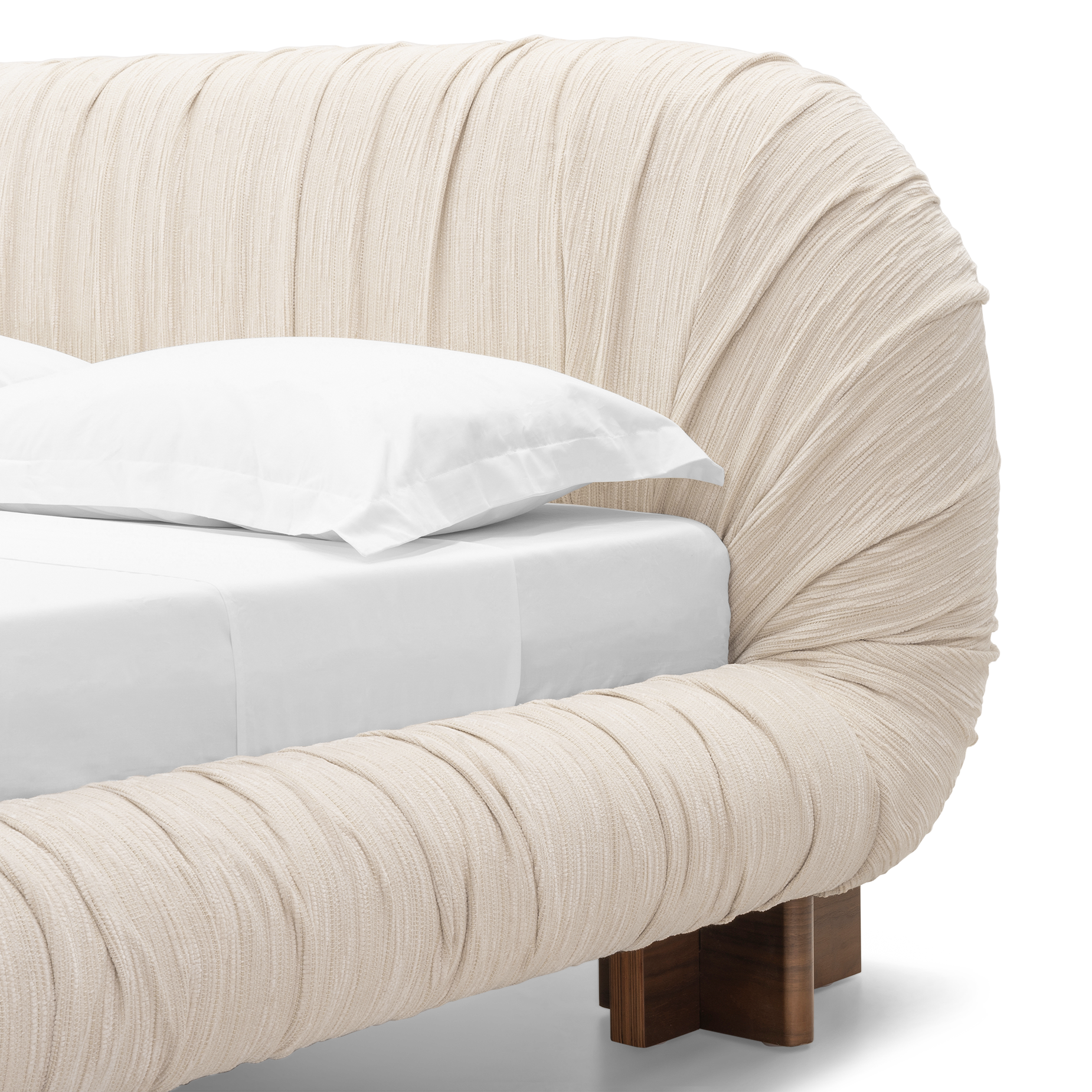 Rem King Bed - [ Scala Chalk ]