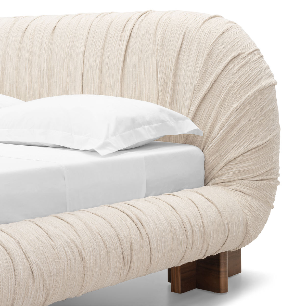Rem King Bed - [ Scala Chalk ]