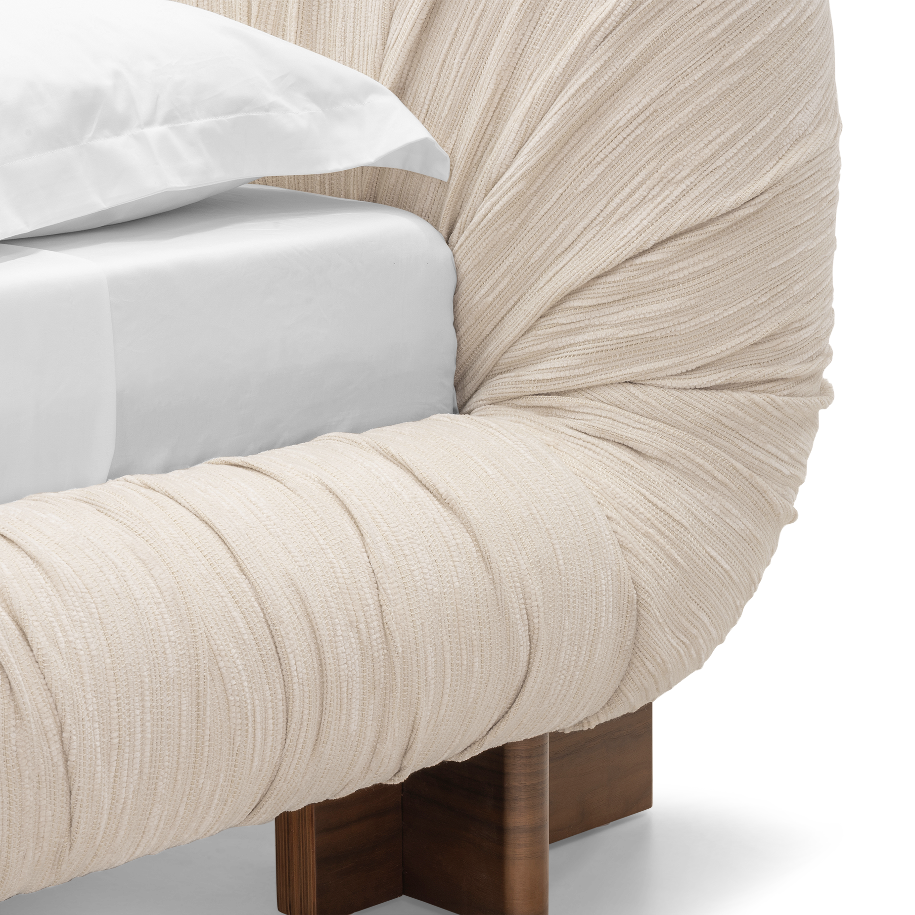 Rem King Bed - [ Scala Chalk ]