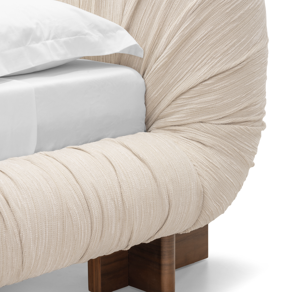 Rem King Bed - [ Scala Chalk ]