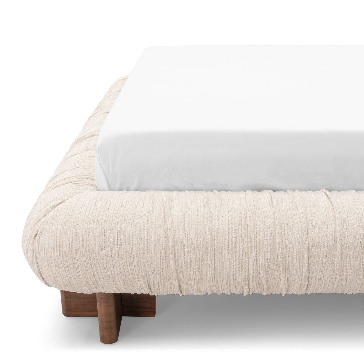 Rem King Bed - [ Scala Chalk ]