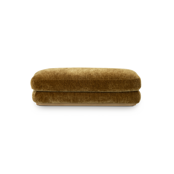 Stack Large Ottoman Cover - [ Sandon Burnt Butter ]