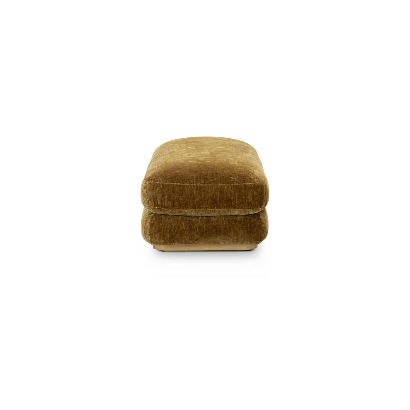 Stack Large Ottoman - [ Sandon Burnt Butter ]