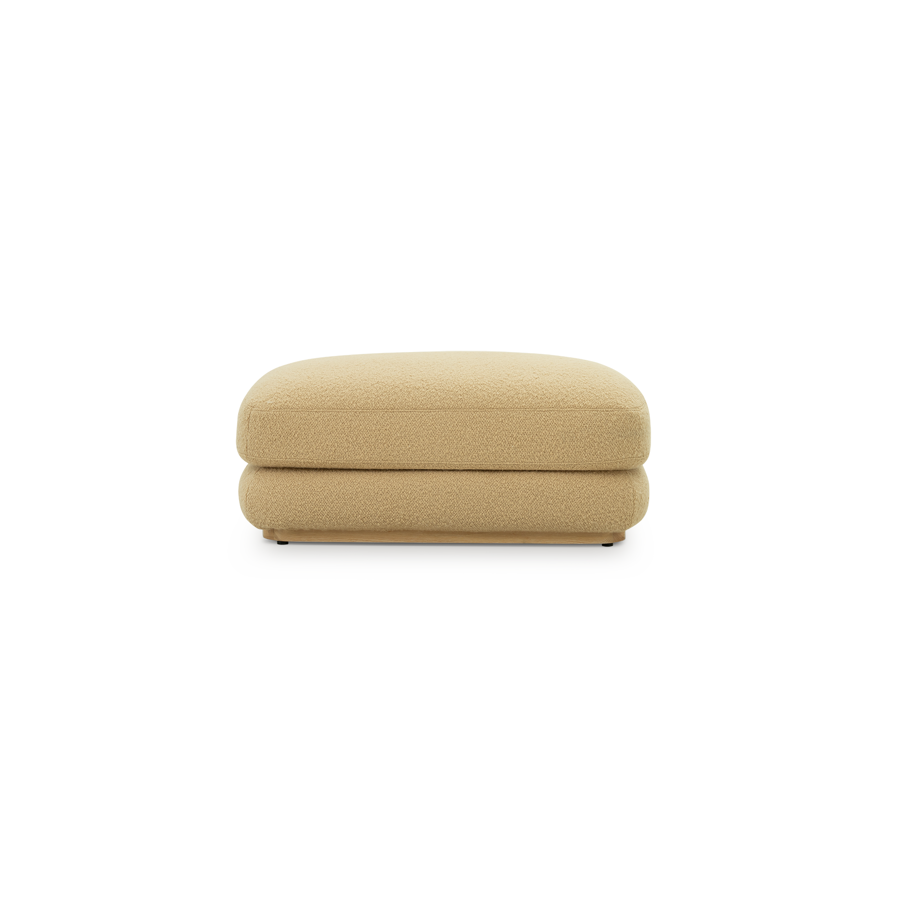 Stack Small Ottoman Cover - [ Airlie Camel ]