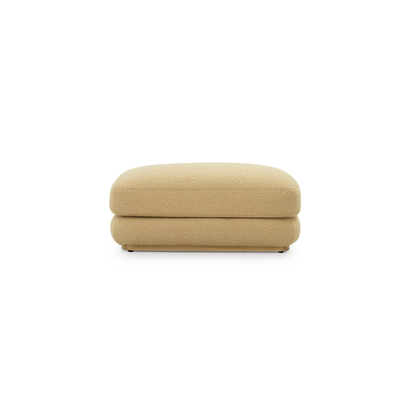 Stack Small Ottoman Cover - [ Airlie Camel ]
