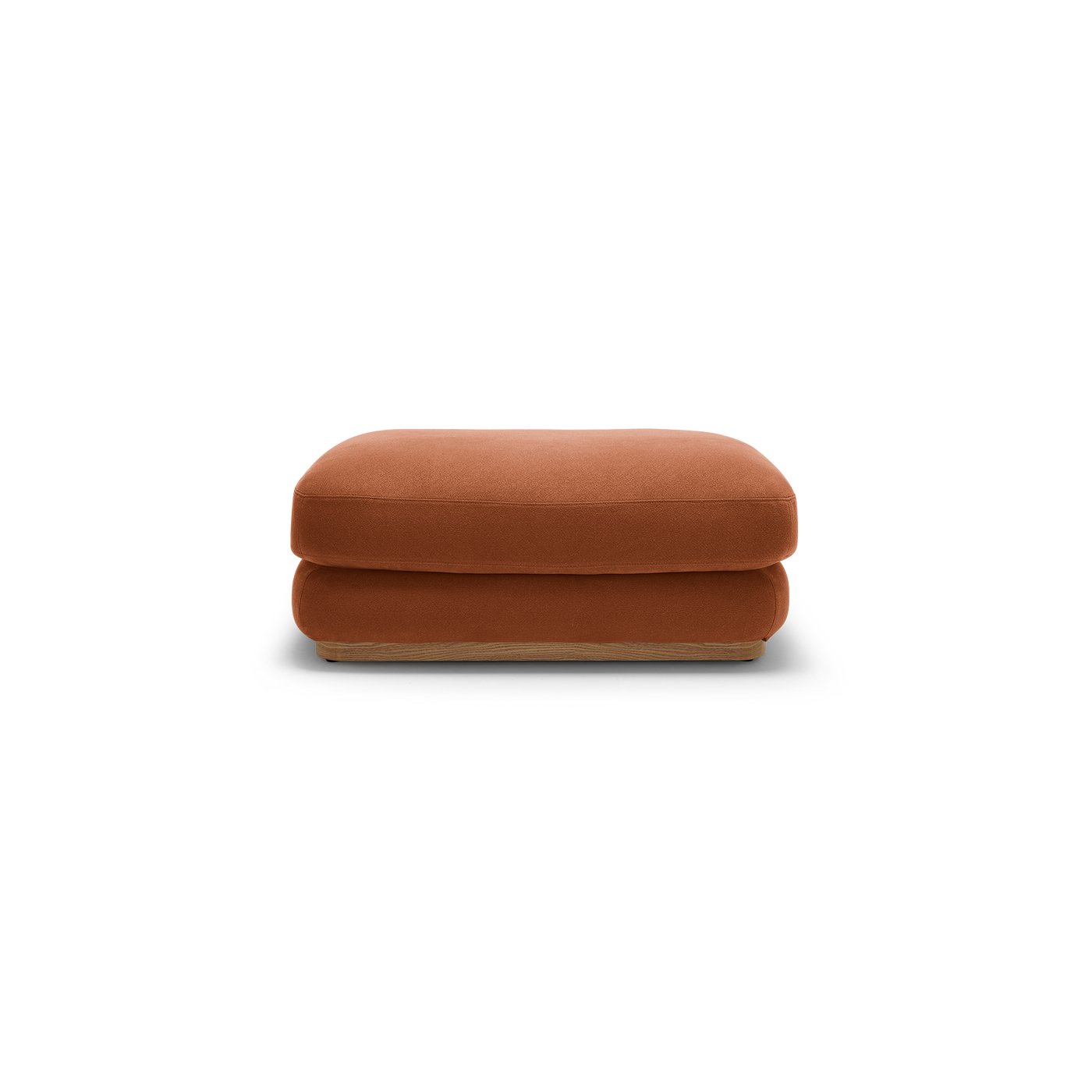 Stack Small Ottoman Cover - [ Cabarita Hazel ]