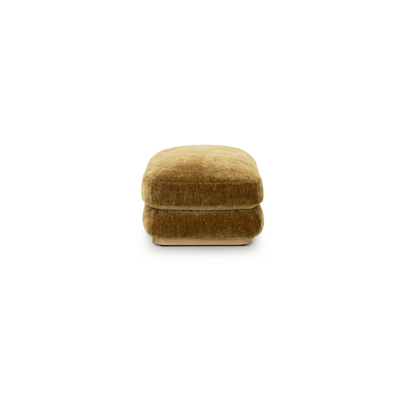 Stack Small Ottoman - [ Sandon Burnt Butter ]