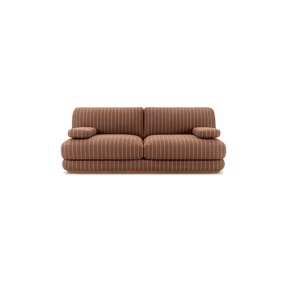 Stack Outdoor 3 Seat Sofa - [ Terra Rossa ]