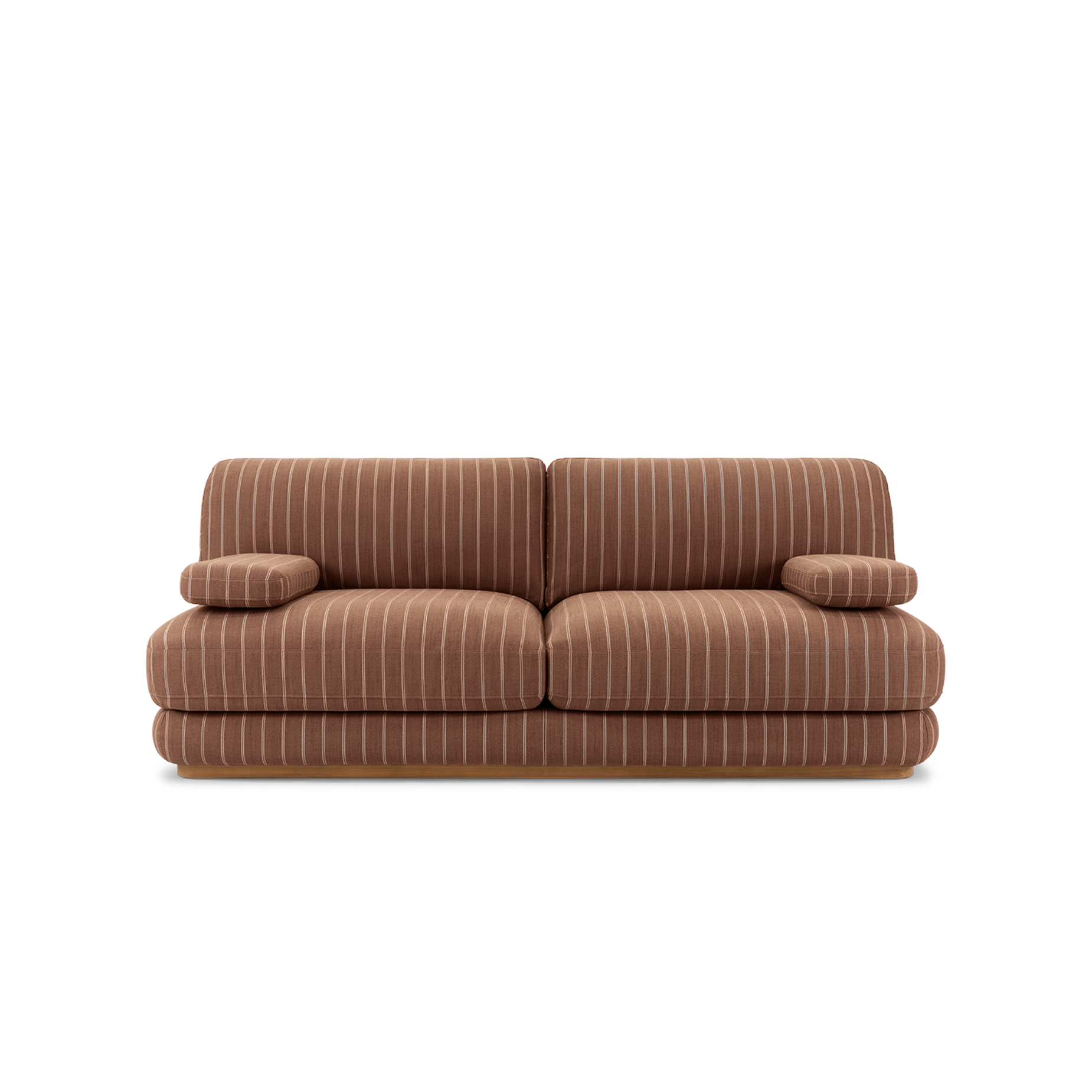 Stack Outdoor 3 Seat Sofa - [ Terra Rossa ]
