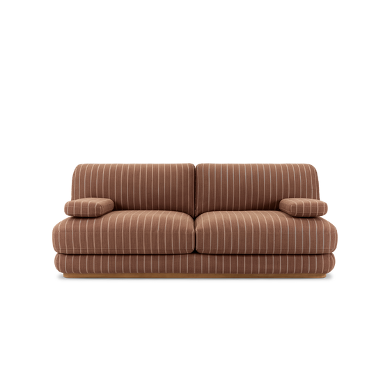 Stack Outdoor 3 Seat Sofa - [ Terra Rossa ]