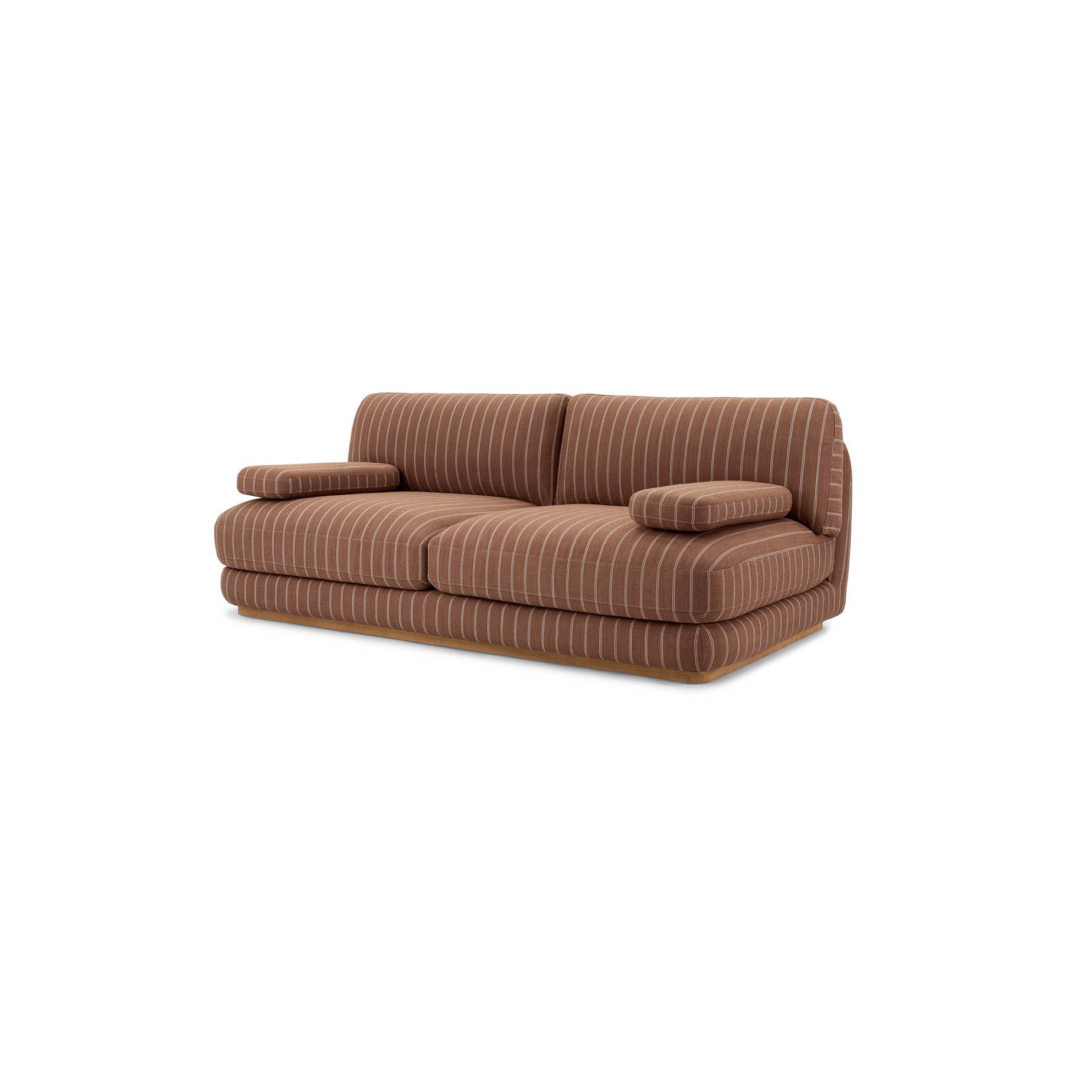 Stack Outdoor 3 Seat Sofa - [ Terra Rossa ]