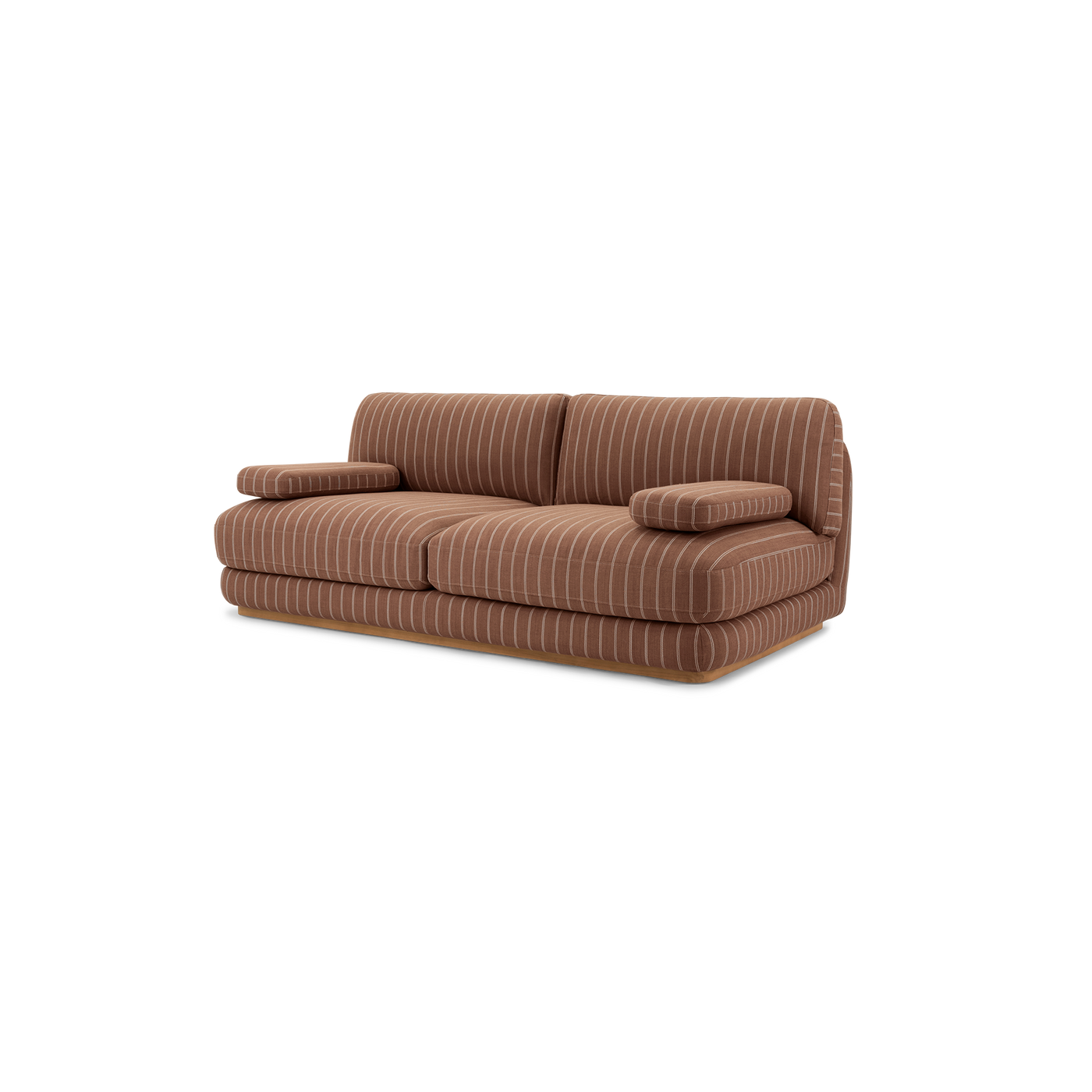 Stack Outdoor 3 Seat Sofa - [ Terra Rossa ]