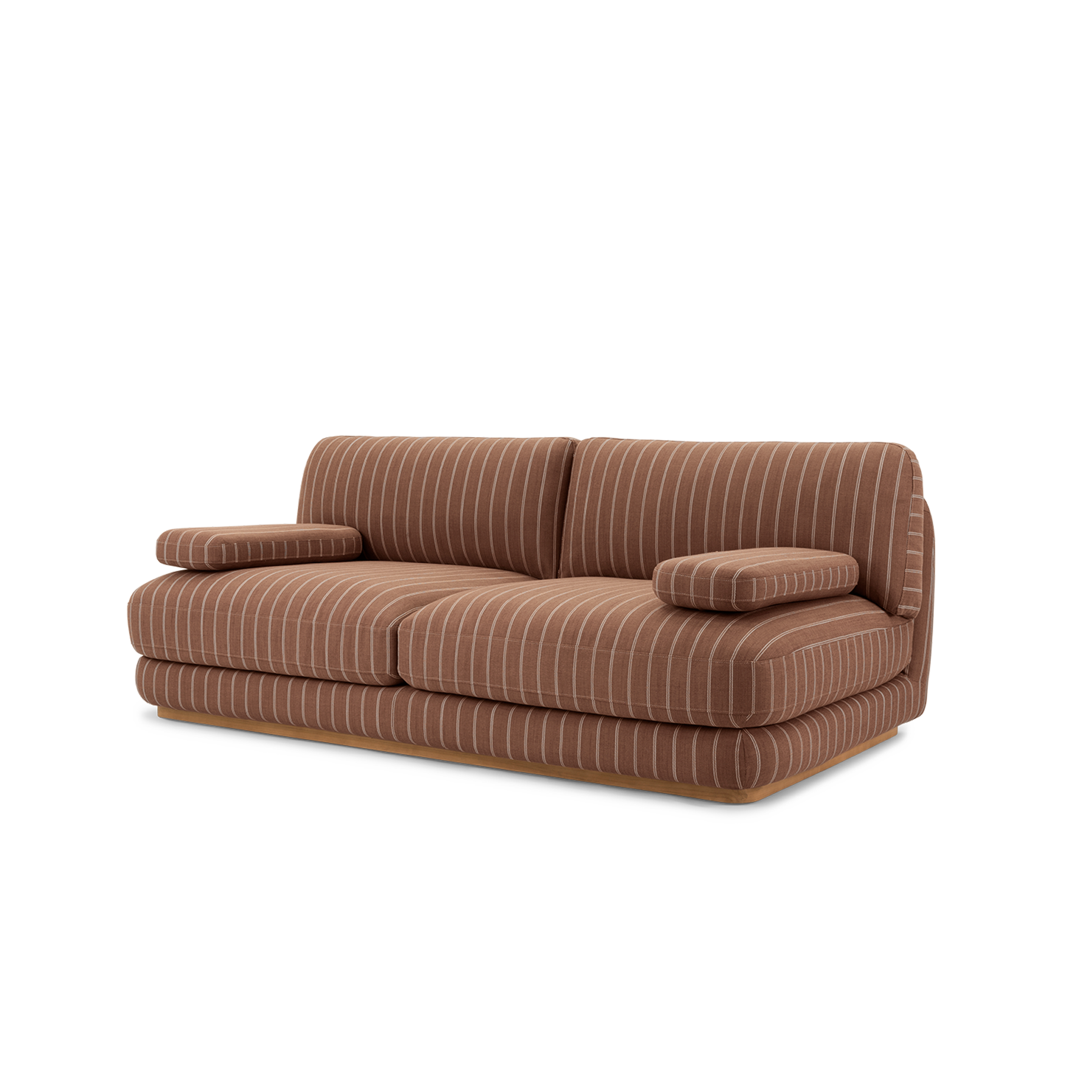 Stack Outdoor 3 Seat Sofa - [ Terra Rossa ]