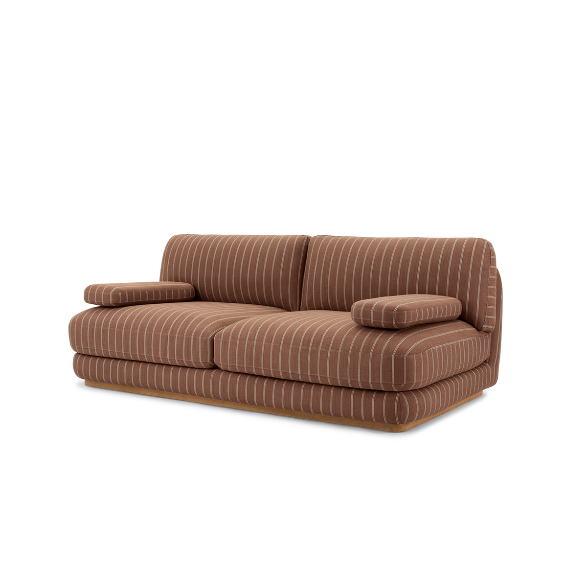 Stack Outdoor 3 Seat Sofa - [ Terra Rossa ]
