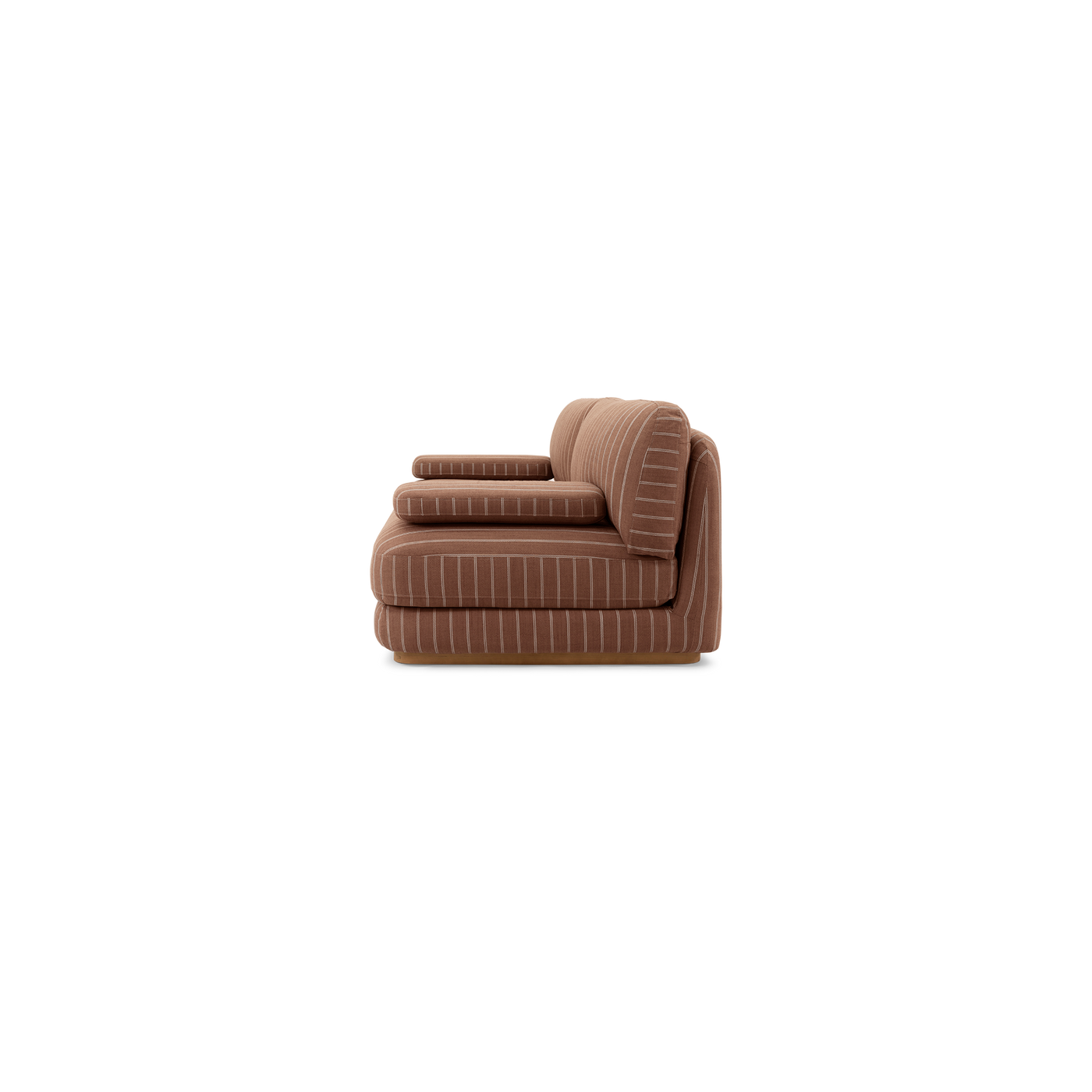 Stack Outdoor 3 Seat Sofa - [ Terra Rossa ]