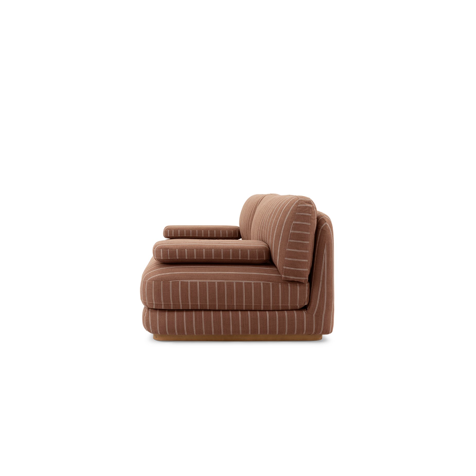 Stack Outdoor 3 Seat Sofa - [ Terra Rossa ]